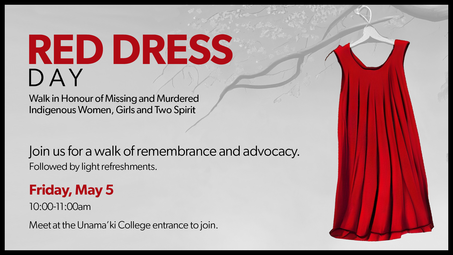 Red Dress Day Walk Cape Breton University Cape Breton University