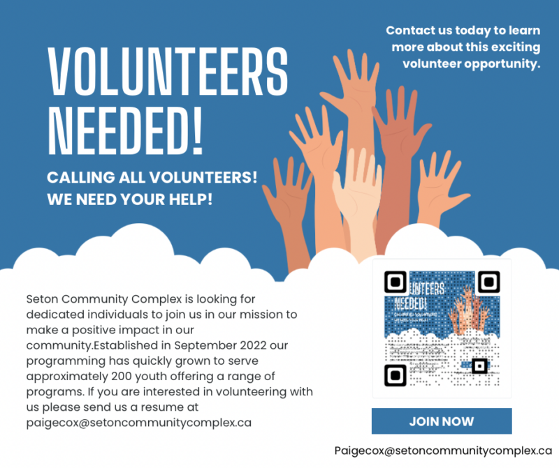 Volunteer Opportunity- Seton Community Complex - Cape Breton University ...